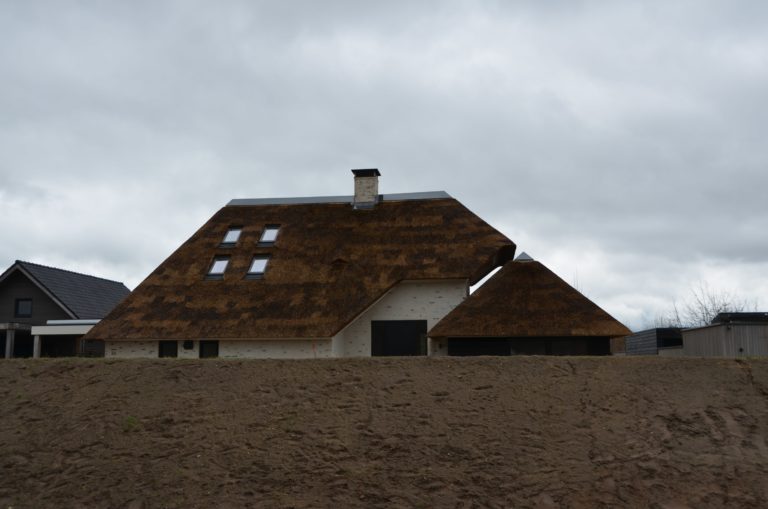 drijvers-oisterwijk-villa-nieuwbouw-exterieur-metselwerk-hout-gevel-riet-kap (4)